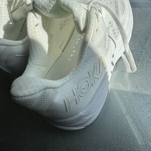 HOKA White Running Shoes